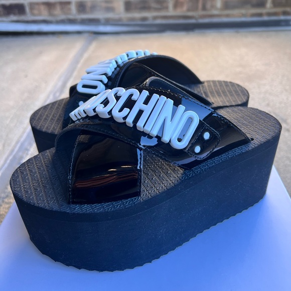 MOSCHINO Platform Sandals (New w/ Box) - Picture 2 of 9